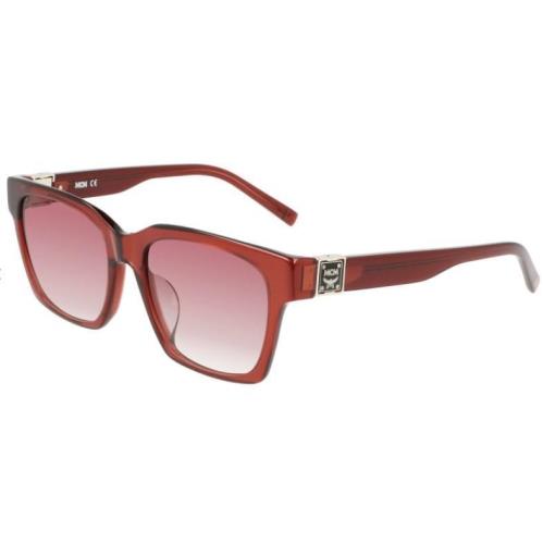 Mcm 713SA 602 Burgundy Sunglasses with Red Lenses Mcm Case