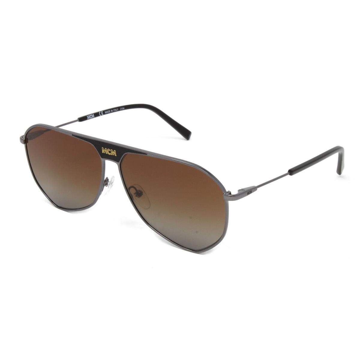 Mcm Sunglasses Men`s Pilot MCM149SL 069 Dark Ruthenium 61mm