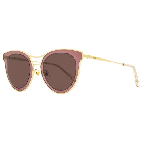 Mcm Flush Lens Sunglasses MCM139SA 784 Gold/wine 65mm