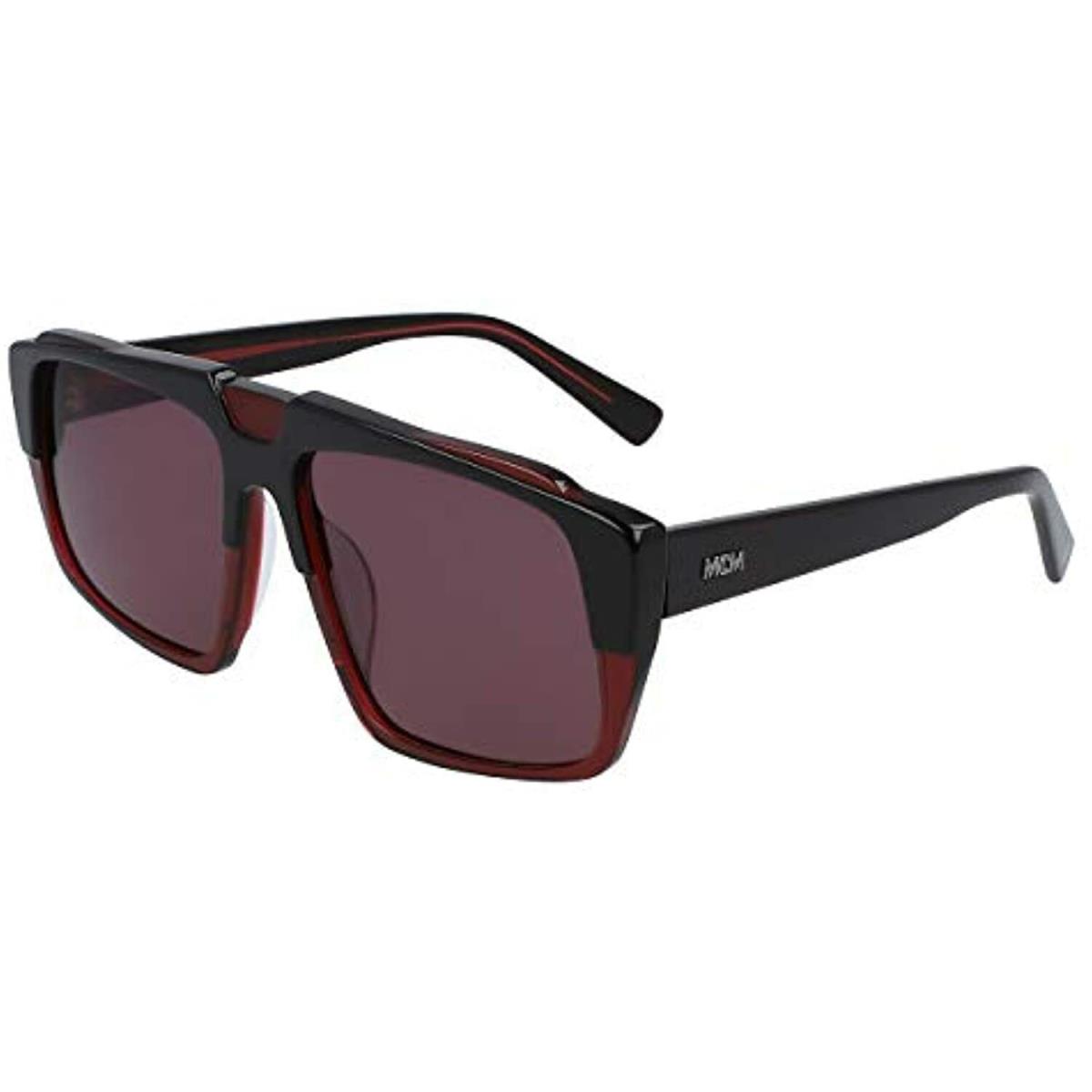 Mcm 693S 037 Black Wine Sunglasses with Purple Lenses Mcm Case