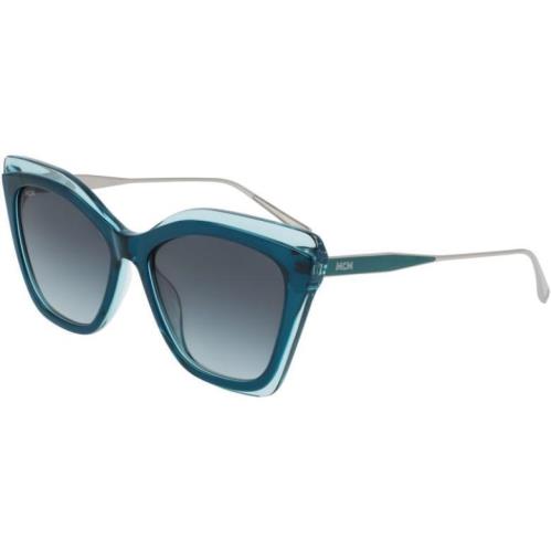 Mcm 698S 443 Petrol Sunglasses with Blue Gradient Lenses Mcm Case