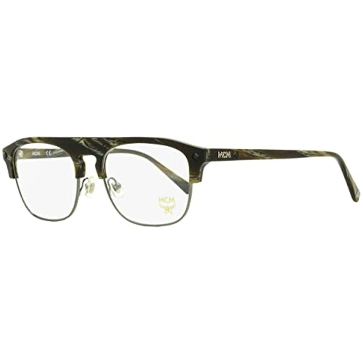 Mcm 2700 318 Khaki Horn Eyeglasses 56mm with Mcm Case