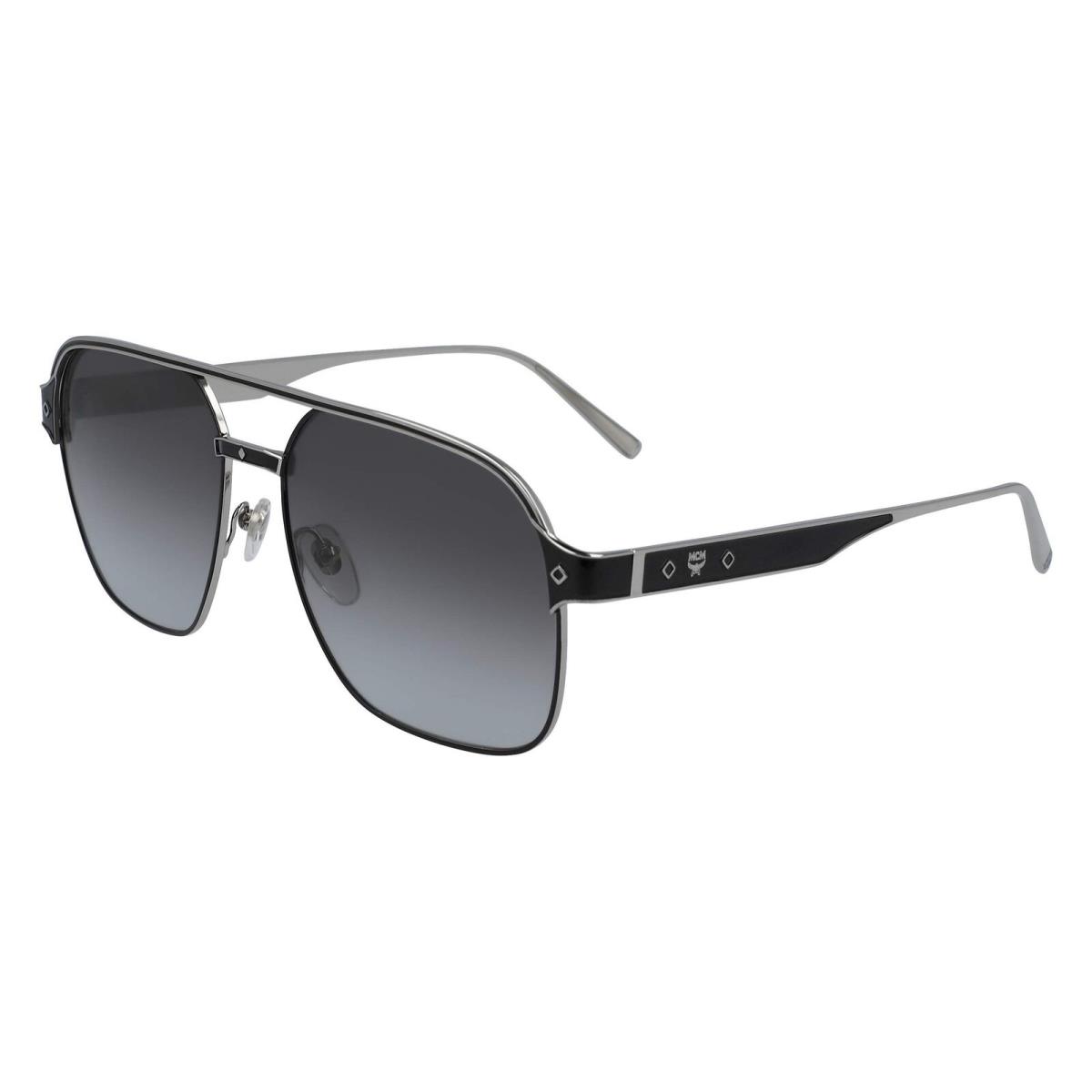 Mcm 128S 067 Ruthenium Black Sunglasses with Grey Lenses Mcm Case