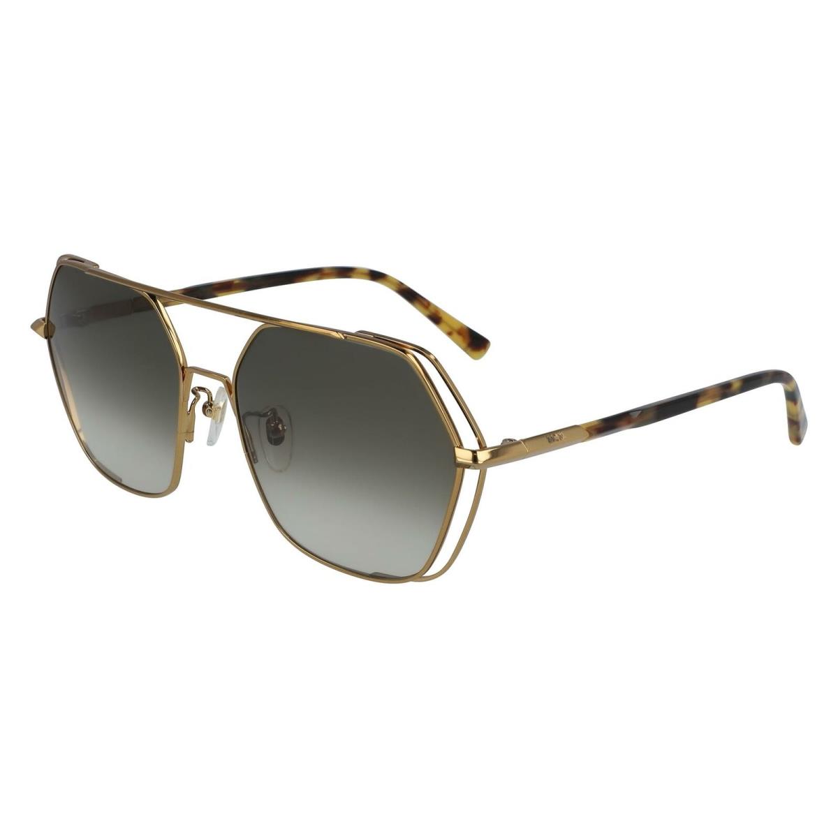 Mcm 138SA 739 Gold Khaki Sunglasses with Mcm Case