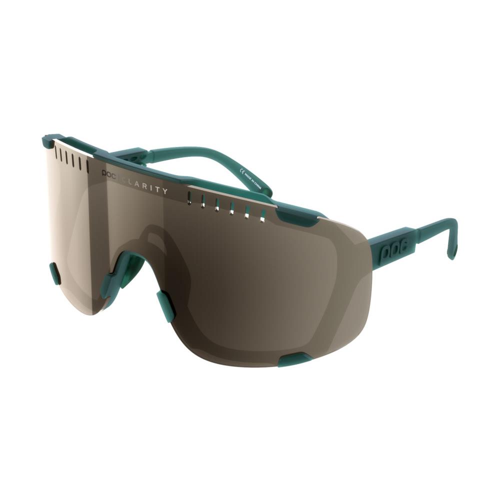 Poc Devour Sunglasses -new- Poc Clarity Shield Lens - Includes Bonus Clear Lens