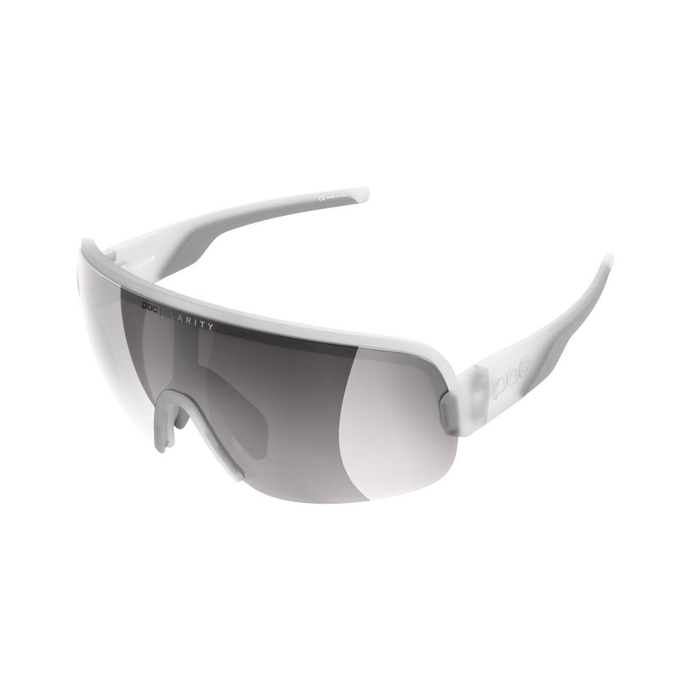 Poc Aim Sunglasses - Premium Poc Clarity Lenses - + Hard Protective Case Transparent Crystal / Violet Silver Mir CAT 3