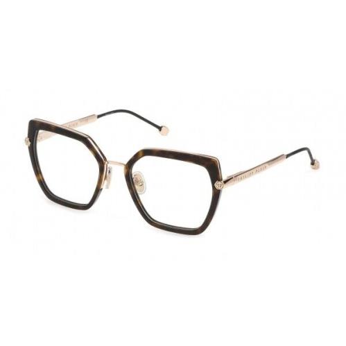 Philipp Plein VPP036S-08FC Shiny Copper Gold Eyeglasses