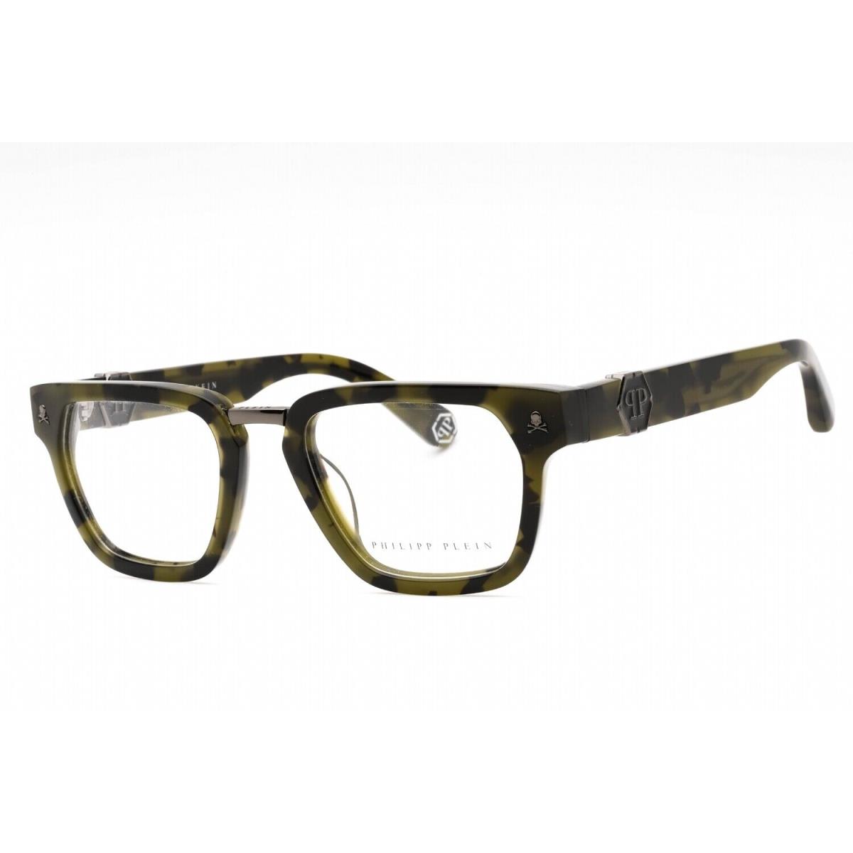 Philipp Plein VPP055M-092I Shiny Green Havana Eyeglasses