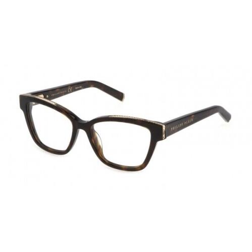 Philipp Plein VPP034S-0722 Shiny Dark Havana Eyeglasses