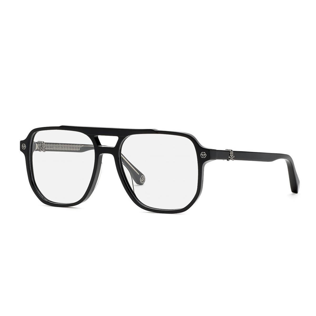 Philipp Plein VPP084V-700V Shiny Black Eyeglasses