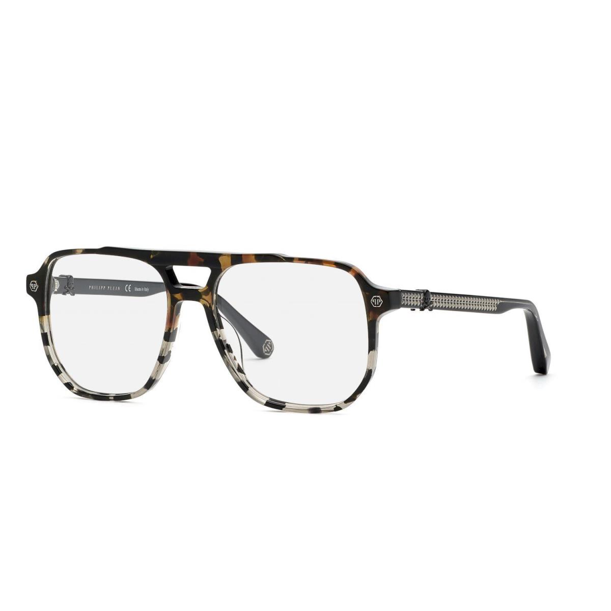 Philipp Plein VPP084V-03KA Brown Grey Havana Eyeglasses