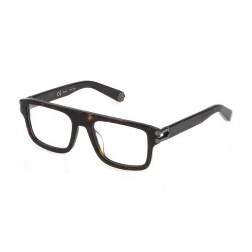 Philipp Plein VPP021M-0722 Shiny Dark Havana Eyeglasses