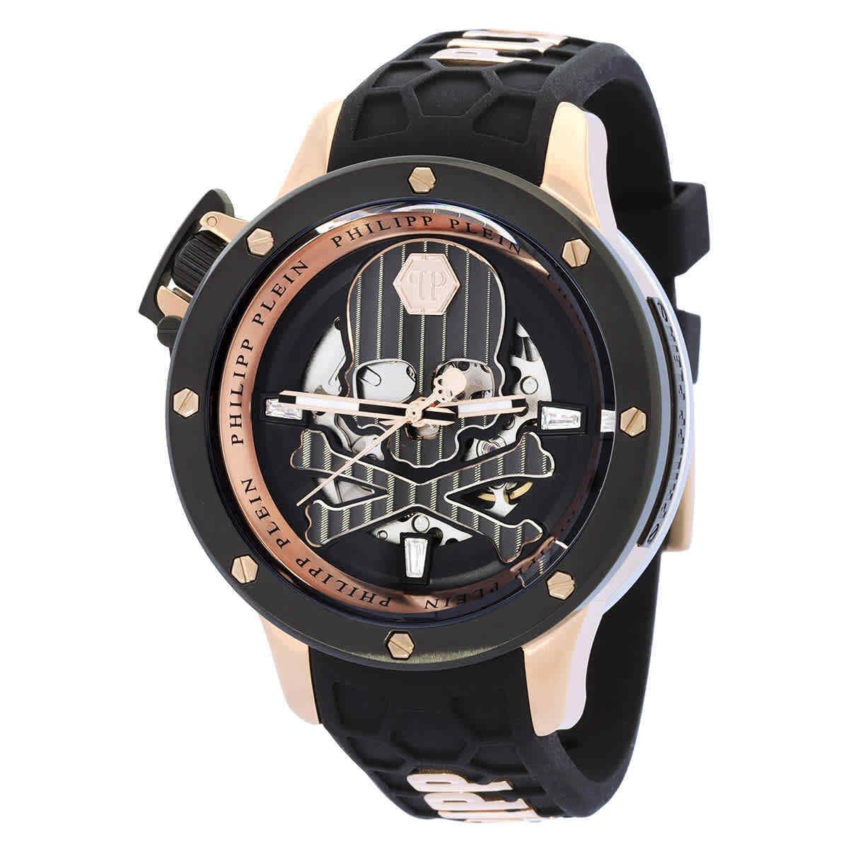 Philipp Plein Hyper Sport Automatic Black Dial Men`s Watch PWUAA0623