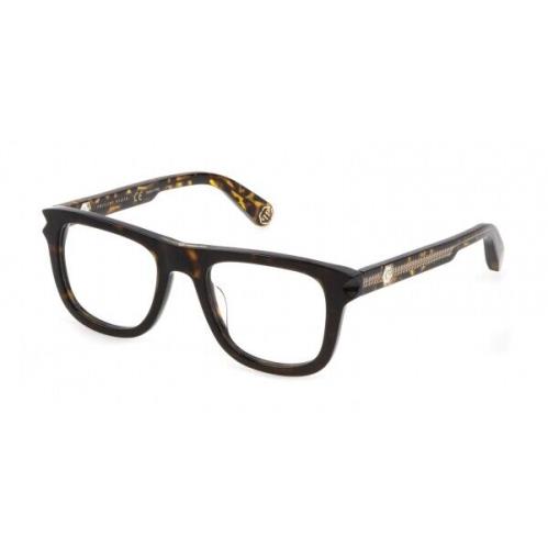 Philipp Plein VPP023V-0722 Shiny Dark Havana Eyeglasses