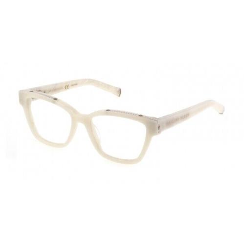 Philipp Plein VPP034S-09YL Marmorized Ivory Eyeglasses