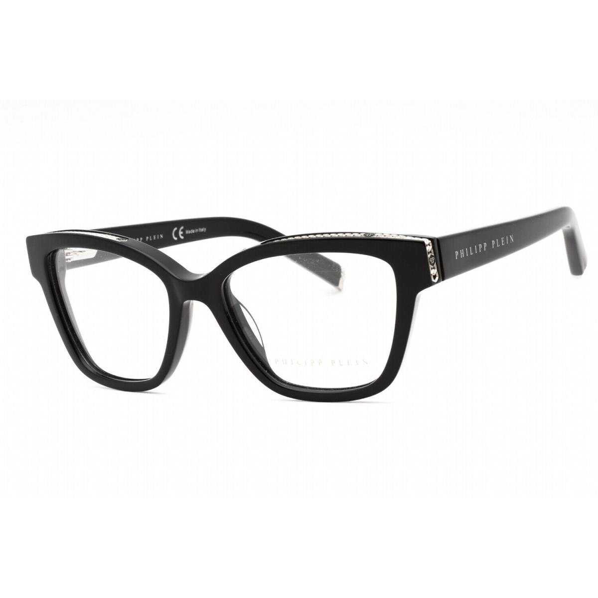 Philipp Plein VPP034S-0700 Shiny Black Eyeglasses