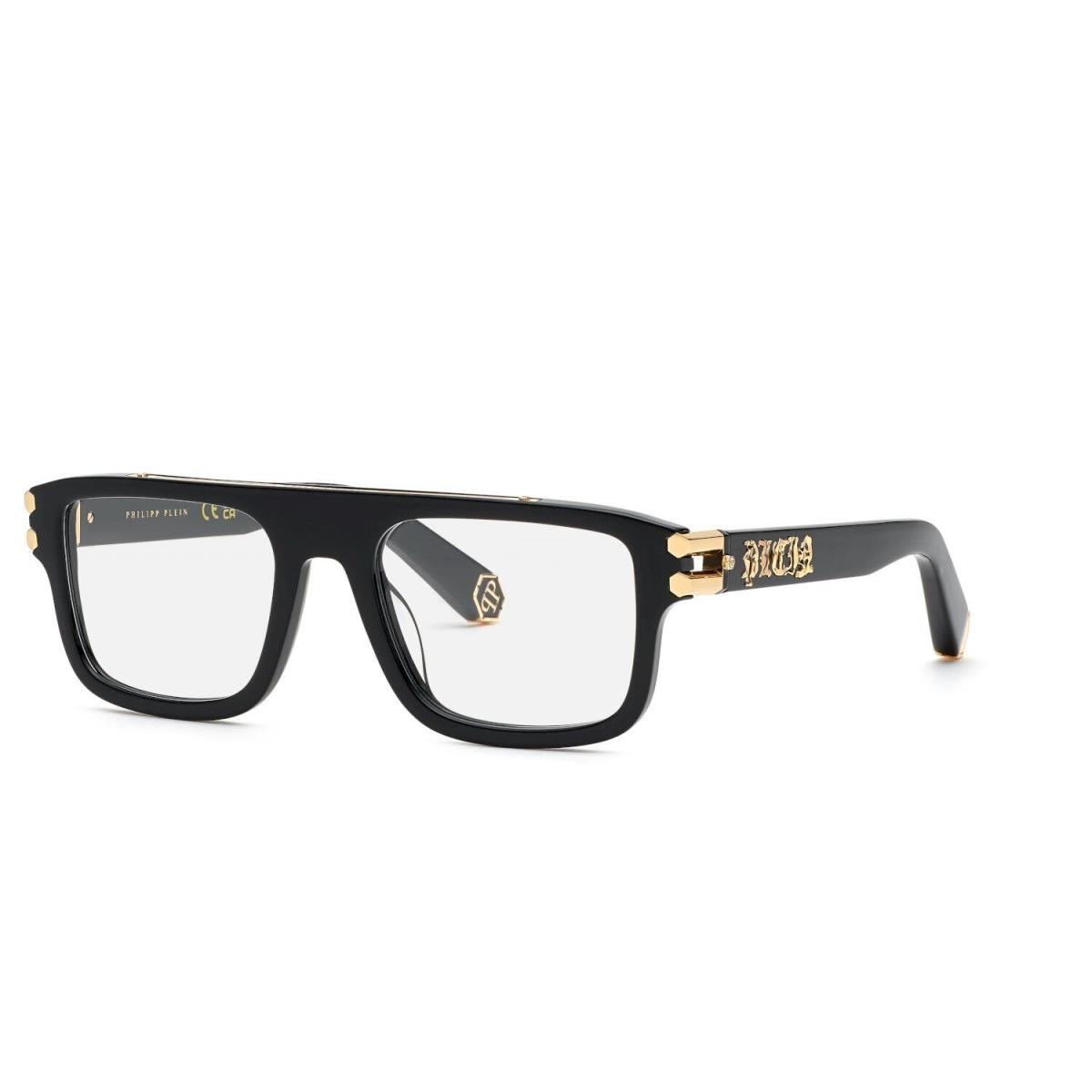 Philipp Plein VPP021V-0700 Shiny Black Eyeglasses