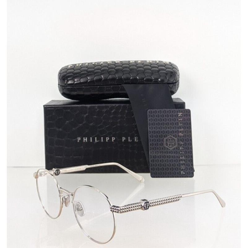 Philipp Plein Eyeglasses Vpp 061 Col 0579 Silver VP061 Glam Sunset