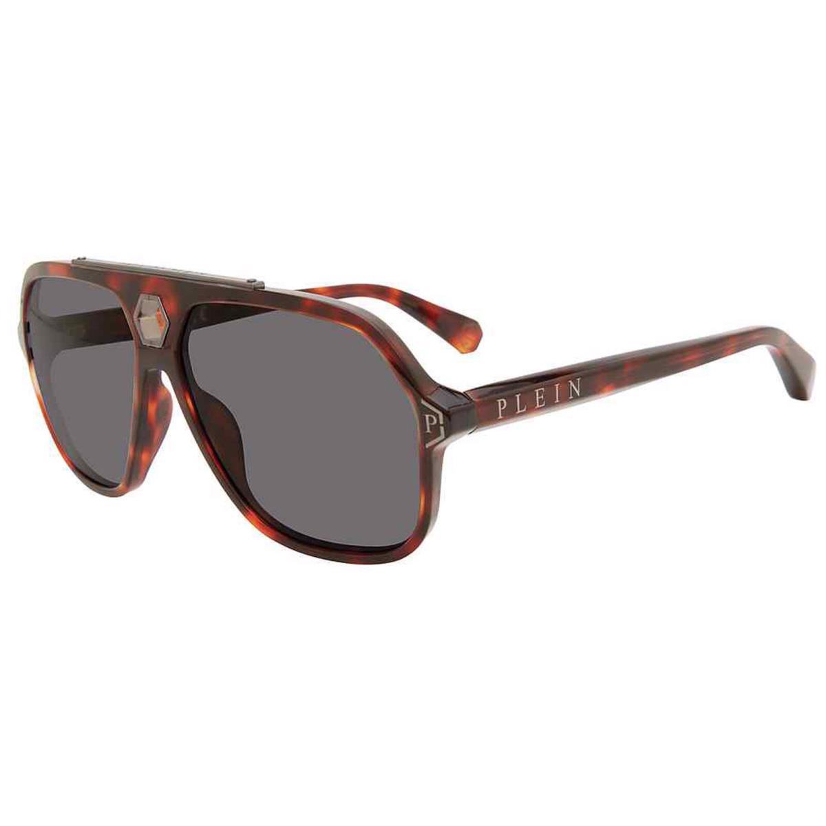 Philipp Plein Urban Vega Polarized Men`s Oversize Sunglasses SPP004M619ATP Italy