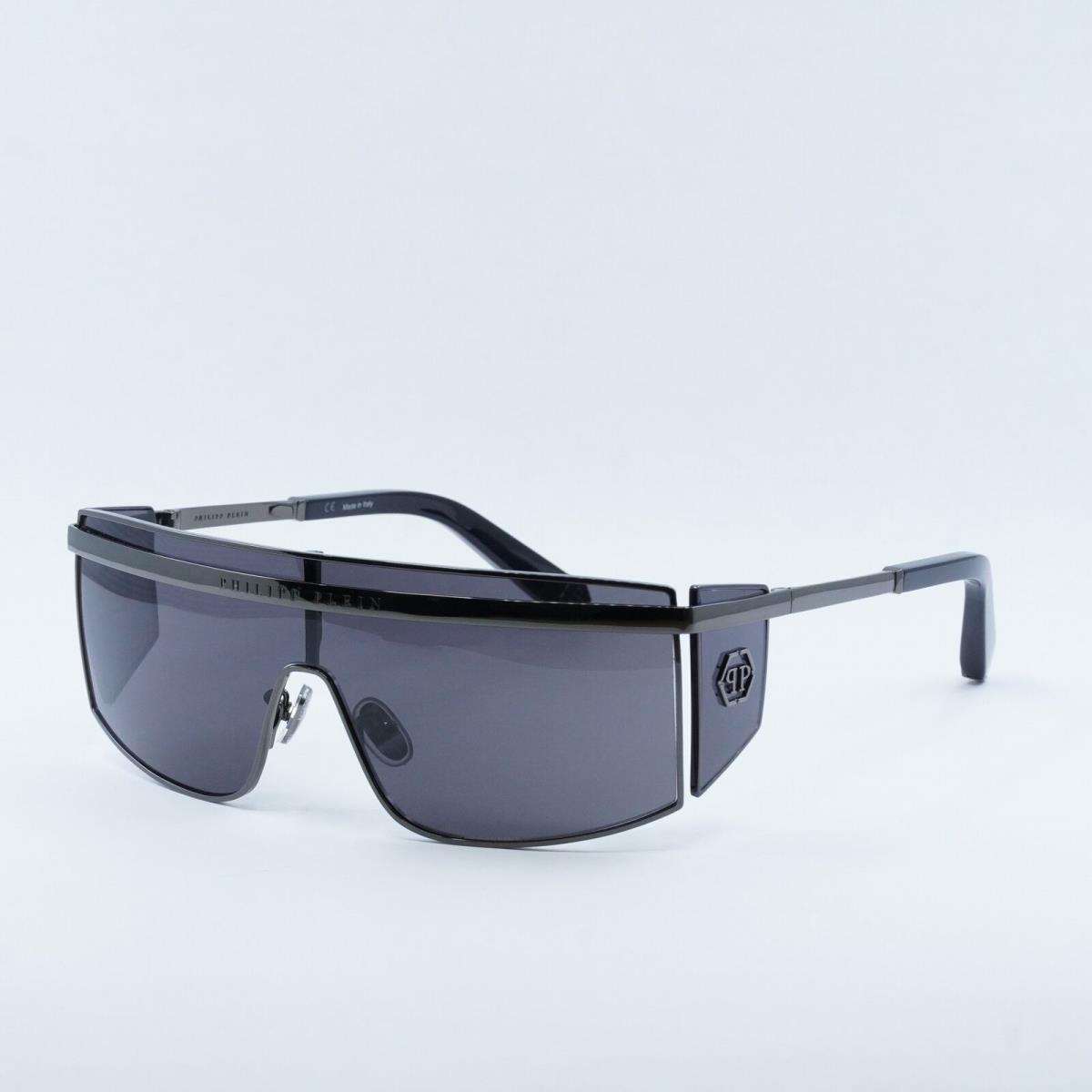 Philipp Plein SPP013M 0568 Gunmetal/smoke 99--125 Sunglasses