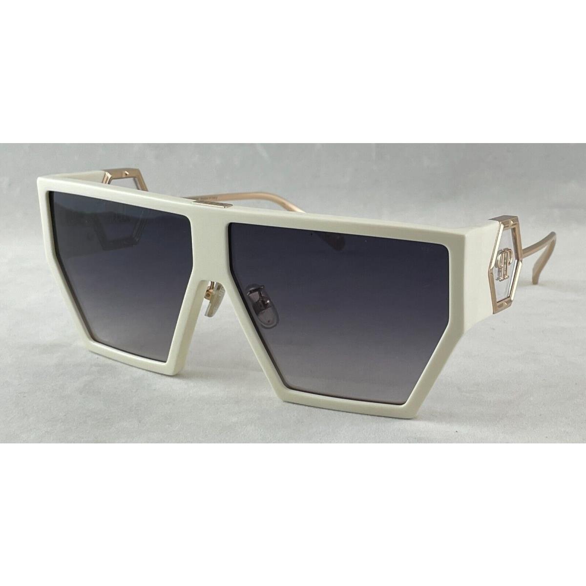 Philipp Plein Space Rock Plein SPP040 03GF White Sunglasses