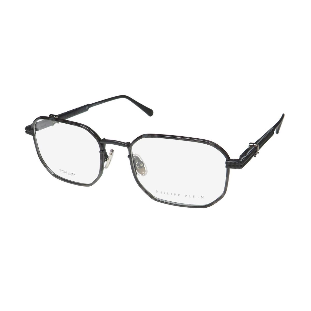 Philipp Plein VPP062V Eyewear Italy Full-rim 54-19-145 Designer Titanium