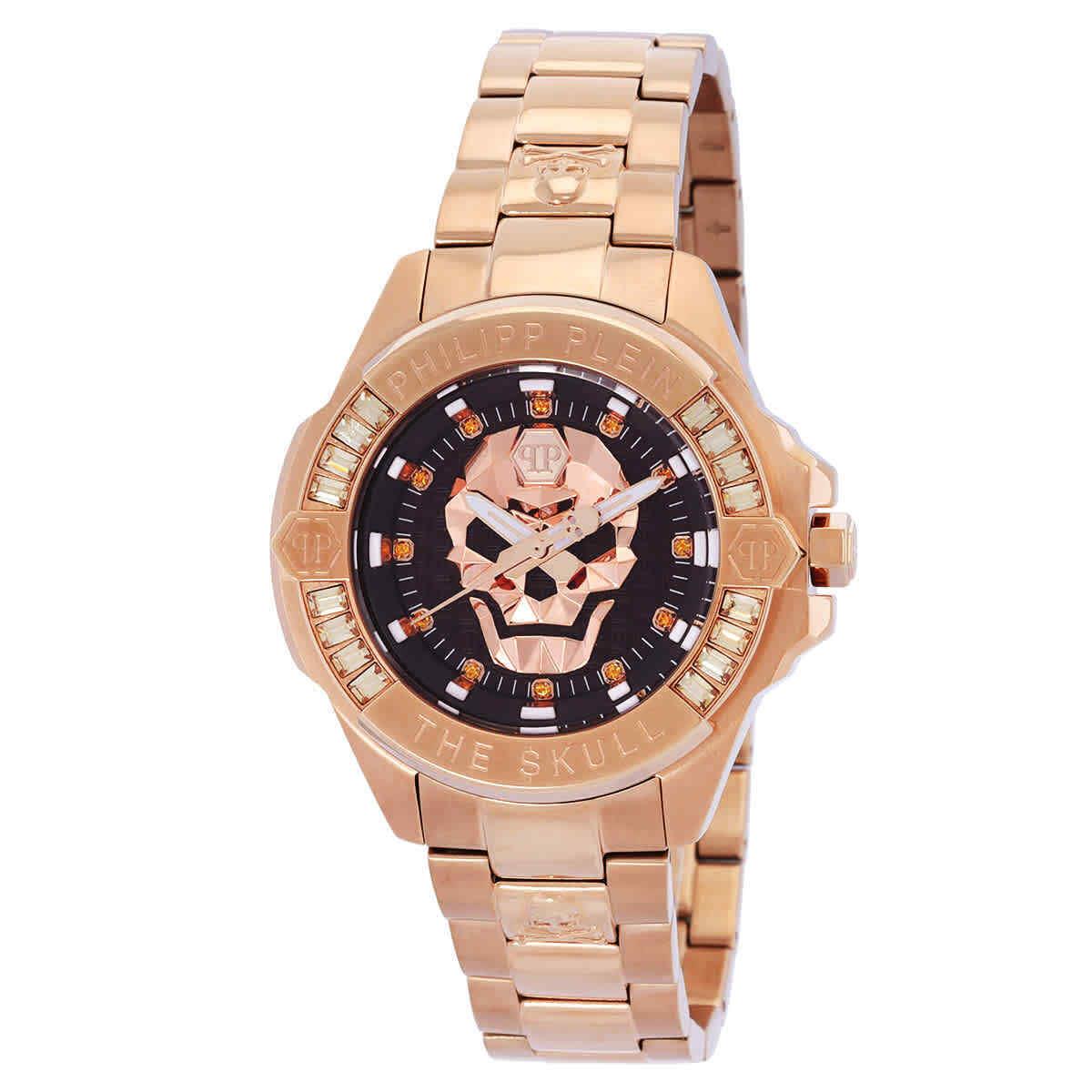 Philipp Plein The Skull Quartz Crystal Black Dial Unisex Watch PWNAA0922