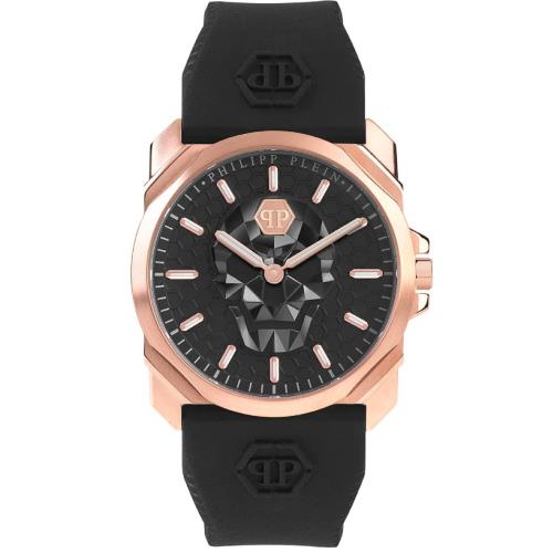 Philipp Plein The $kull King Rubber Strap Men s Watch PWLAA0222