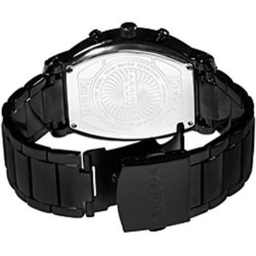 Akribos Xxiv AK457BK Dazzling Ceramic Swiss Black Womens Watch