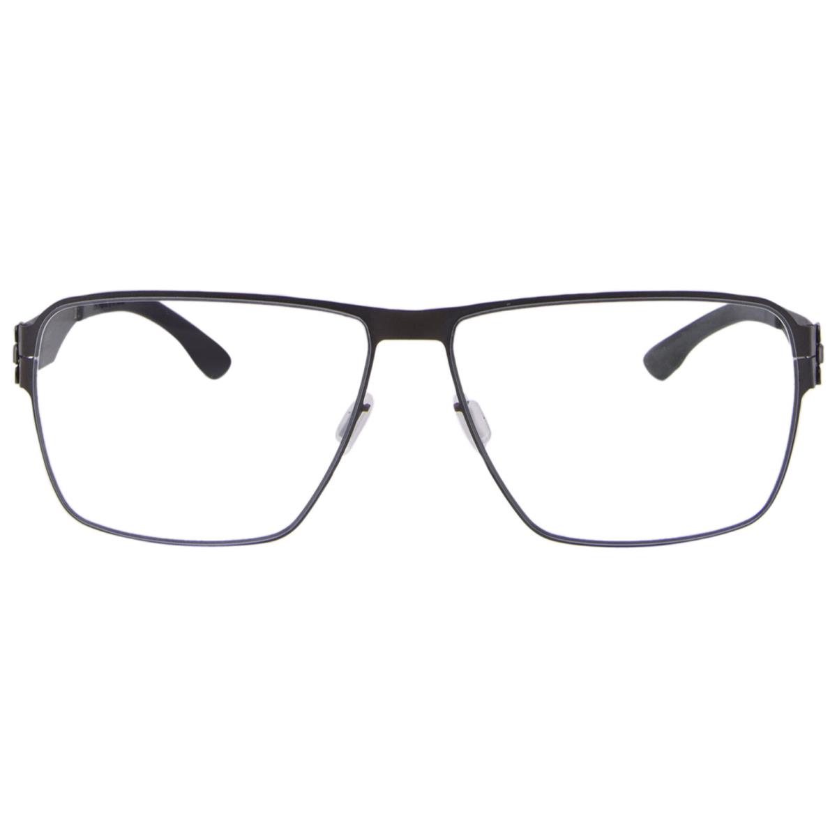 Ic Berlin Thorsti-s Eyeglasses Men`s Graphite/black Full Rim 60mm
