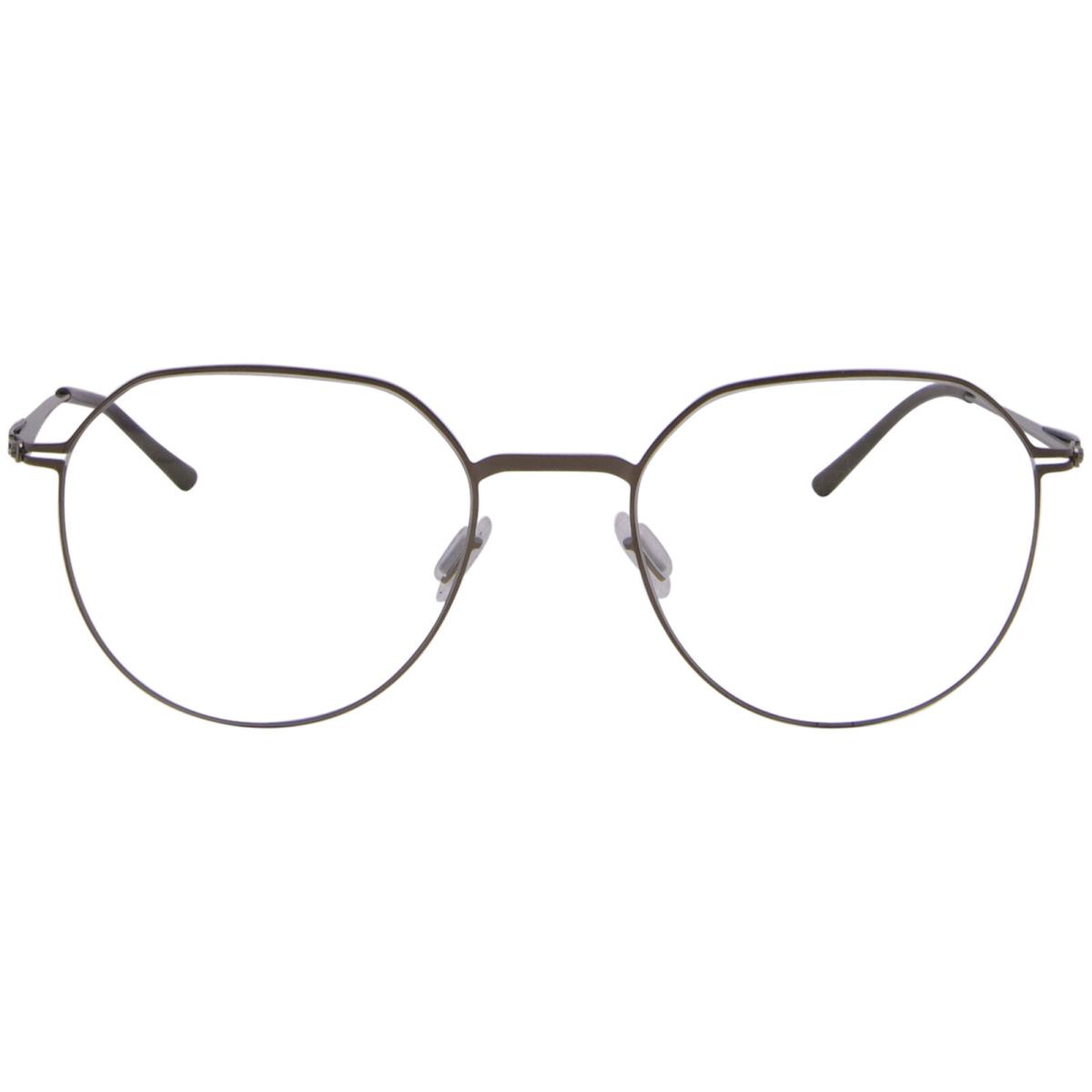 Ic Berlin Lio Eyeglasses Bronze/warm Grey Full Rim Round Shape 49mm