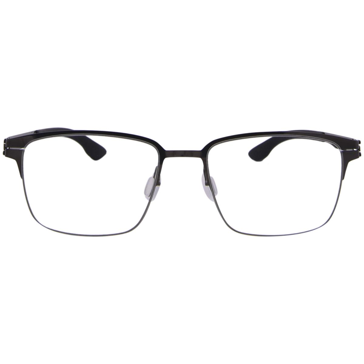 Ic Berlin Kenny Eyeglasses Gunmetal Full Rim Square Shape 53mm