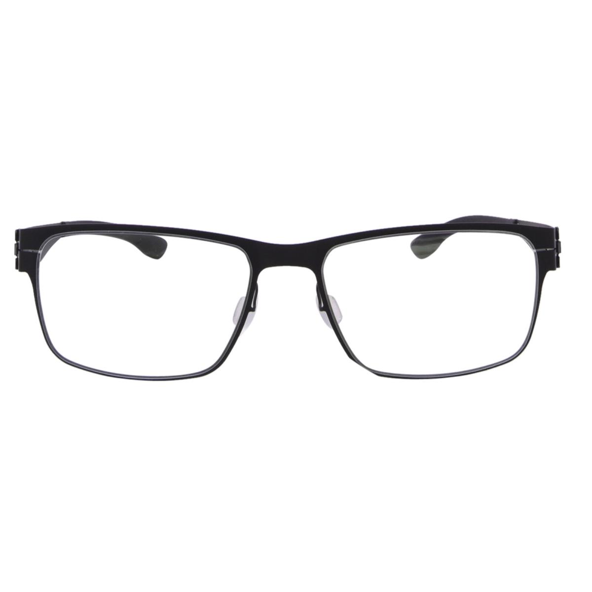 Ic Berlin Paul-r-large Eyeglasses Black Full Rim Rectangle Shape 56mm