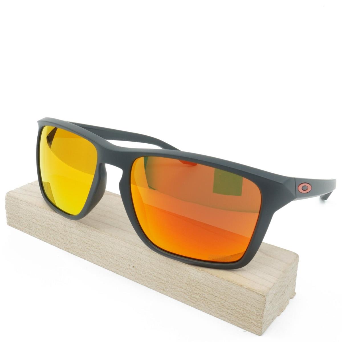 OO9448-40 Mens Oakley Sylas Sunglasses - Frame: MATTE CARBON