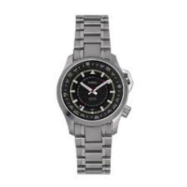 Axwell Vertigo Bracelet Watch W/date - Black