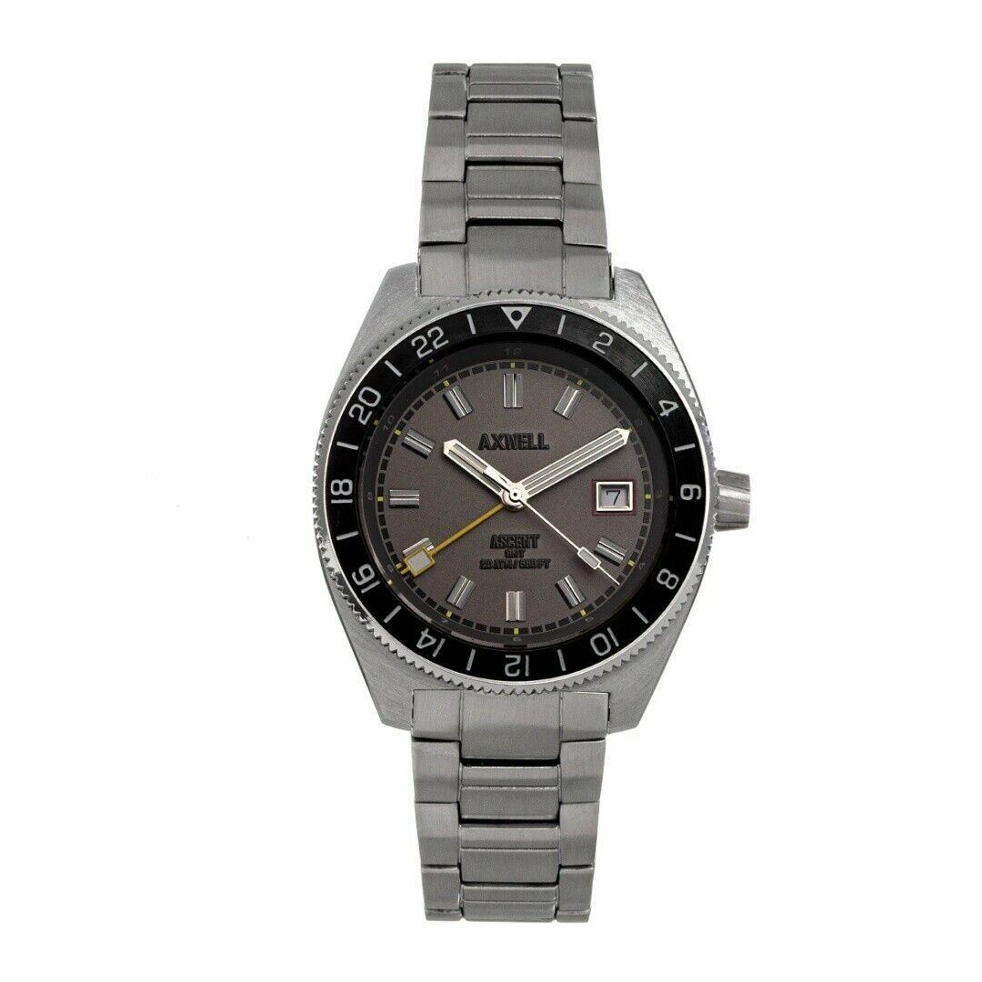 Axwell Ascent Men`s Wristwatch. Grey. Model AXWAW103-4