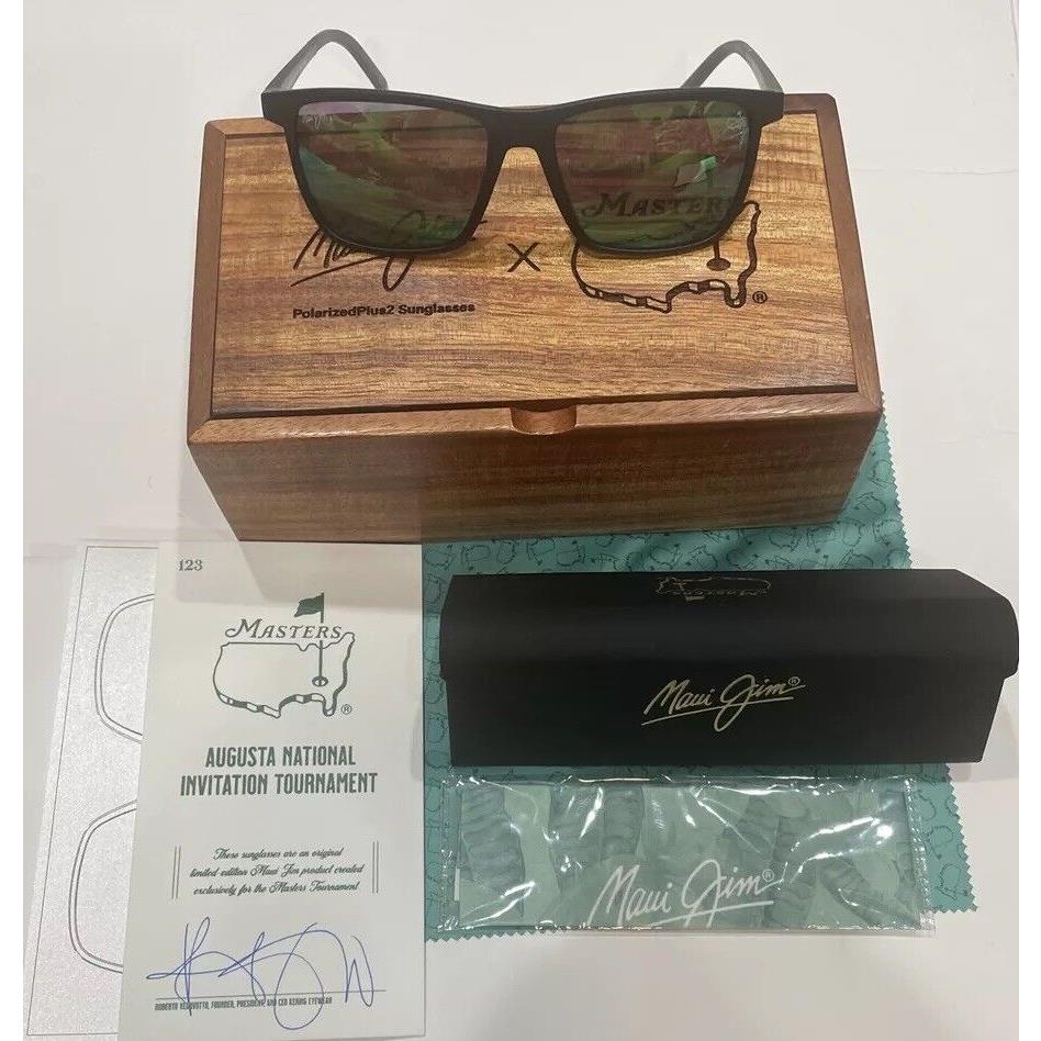 2024 Maui Jim Masters X Limited Edition Men s Sunglasses 123/150