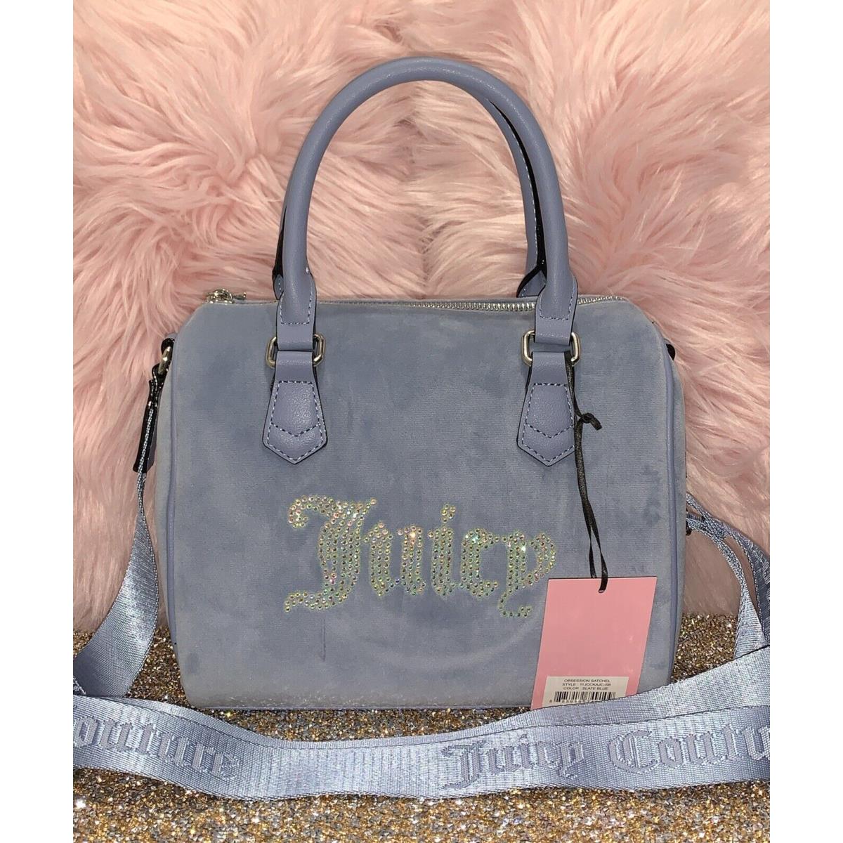 Juicy Couture Obsession Satchel Bag 11JCCKAJC-SB Slate Blue