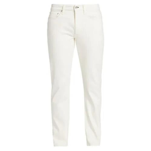 Rag Bone Fit 2 Action Loopback Slim Fit Jeans in Ecru-34/32