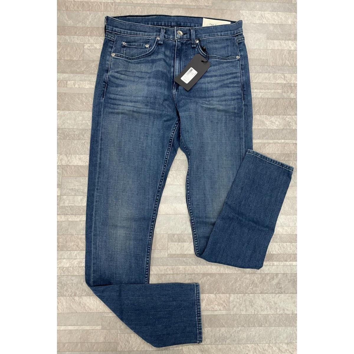 Rag Bone 250 Men`s Jeans Fit 1 Skinny Jeans In Senna Size: 38x32