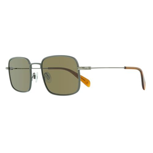 Rag Bone RNB5023/S 70 01ED Green Sunglasses - Green, Frame: Green, Lens: Brown