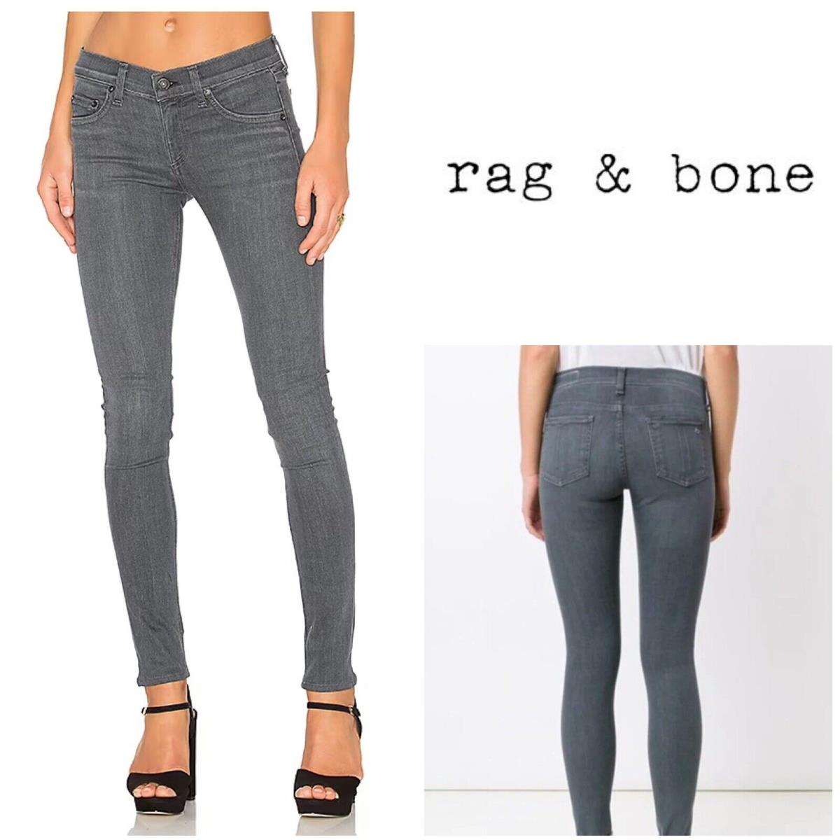 Rag Bone Ankle Skinny Jeans In Everett Size: 30