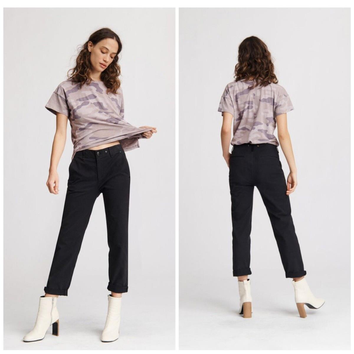 Rag Bone Buckley Chino Pants In Black Size: 32