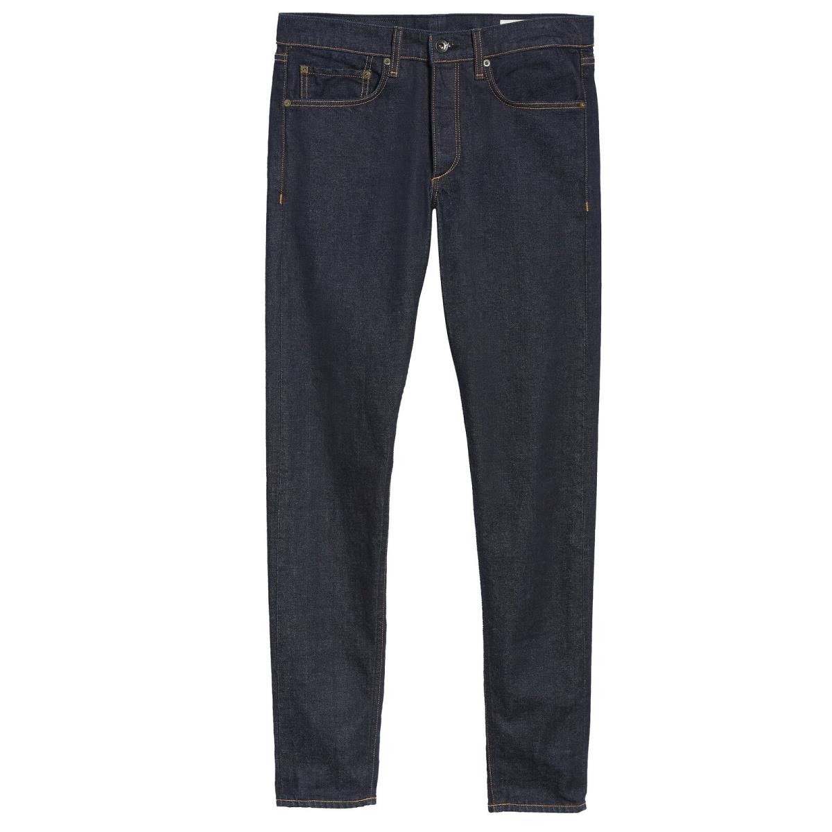 Rag Bone `fit 1` Men`s Skinny Fit Jeans 33x33 Indigo Rinse Selvedge