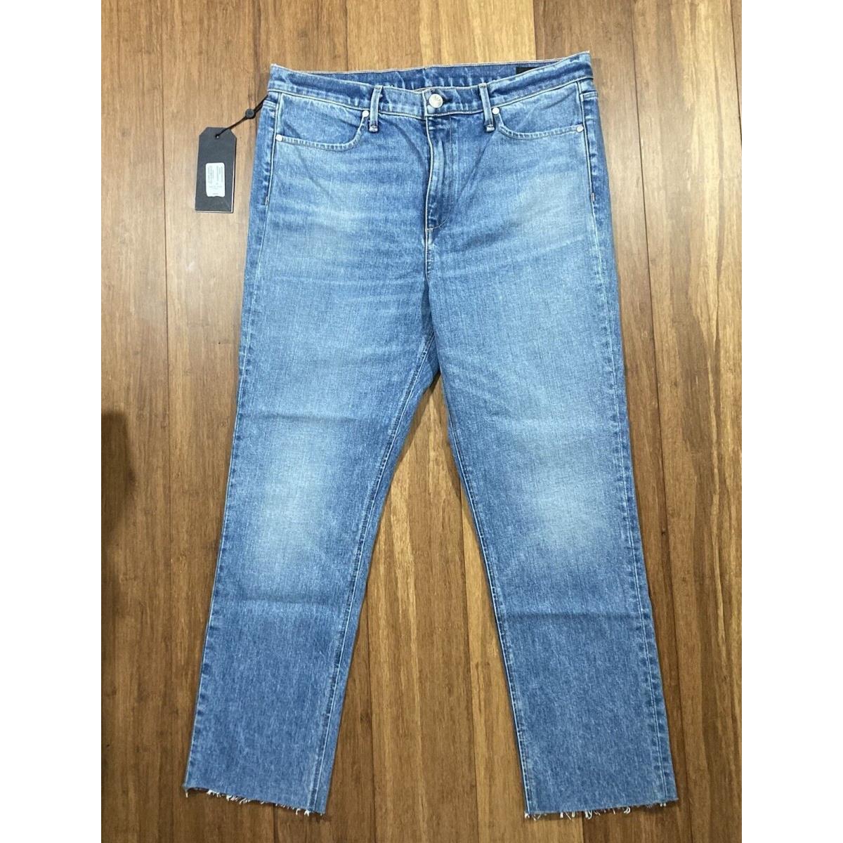 Rag Bone Women Sz 32 35x27 Blue Farrah Ankle Cigarette Jeans