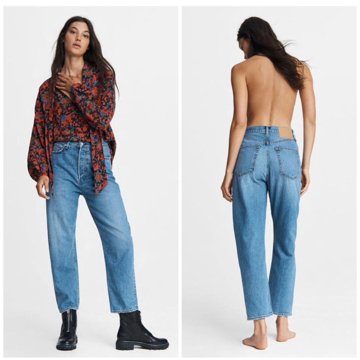 Rag Bone 90s High Rise Relax Jeans In Celestial Size: 29