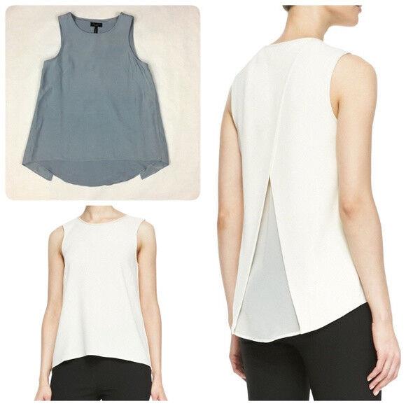 Rag and Bone Haprer Top Fog Blue Sz.xs sty:W276A70NEO