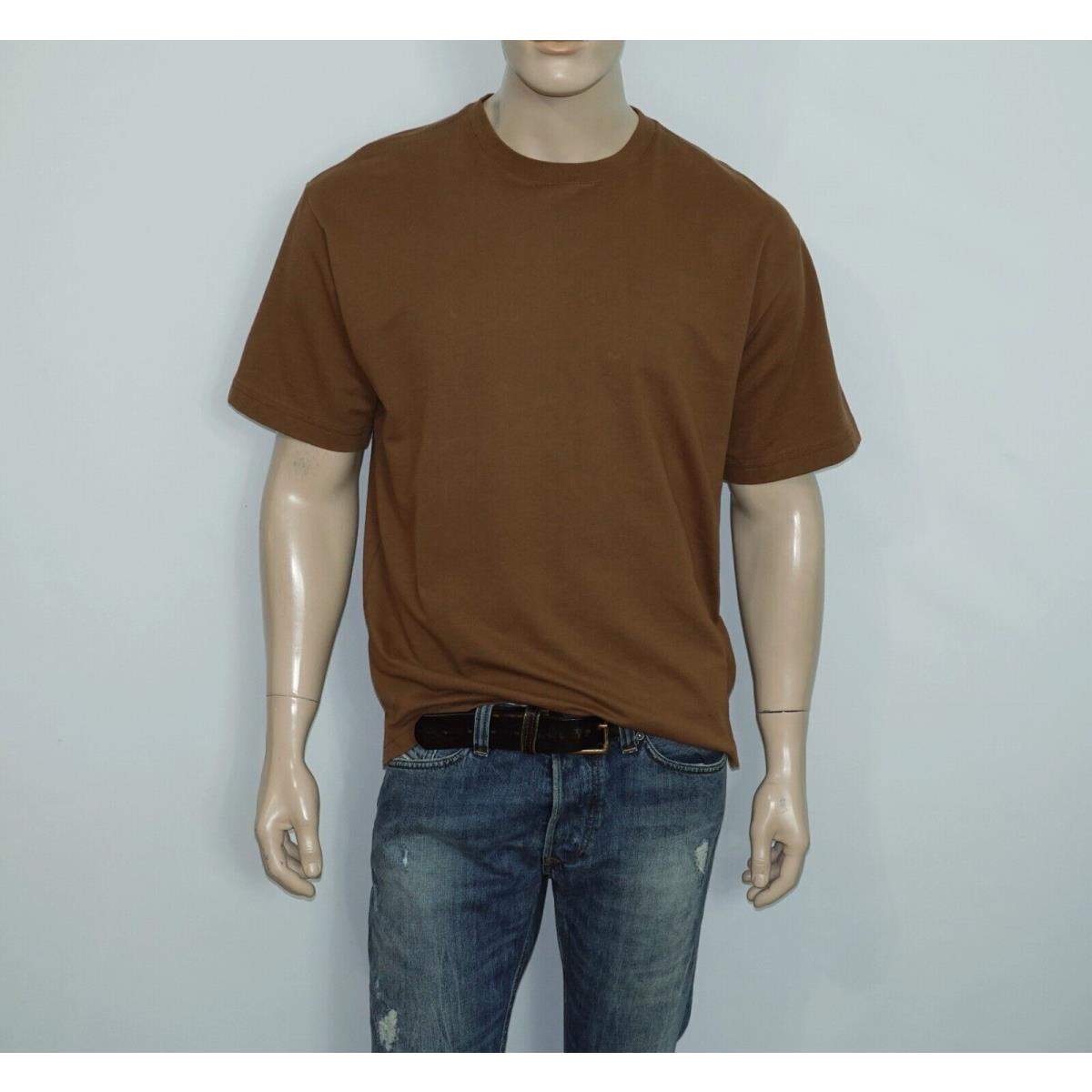 Rag Bone Tee in Dark Brown Size Medium/runs Big Short Sleeve Cotton