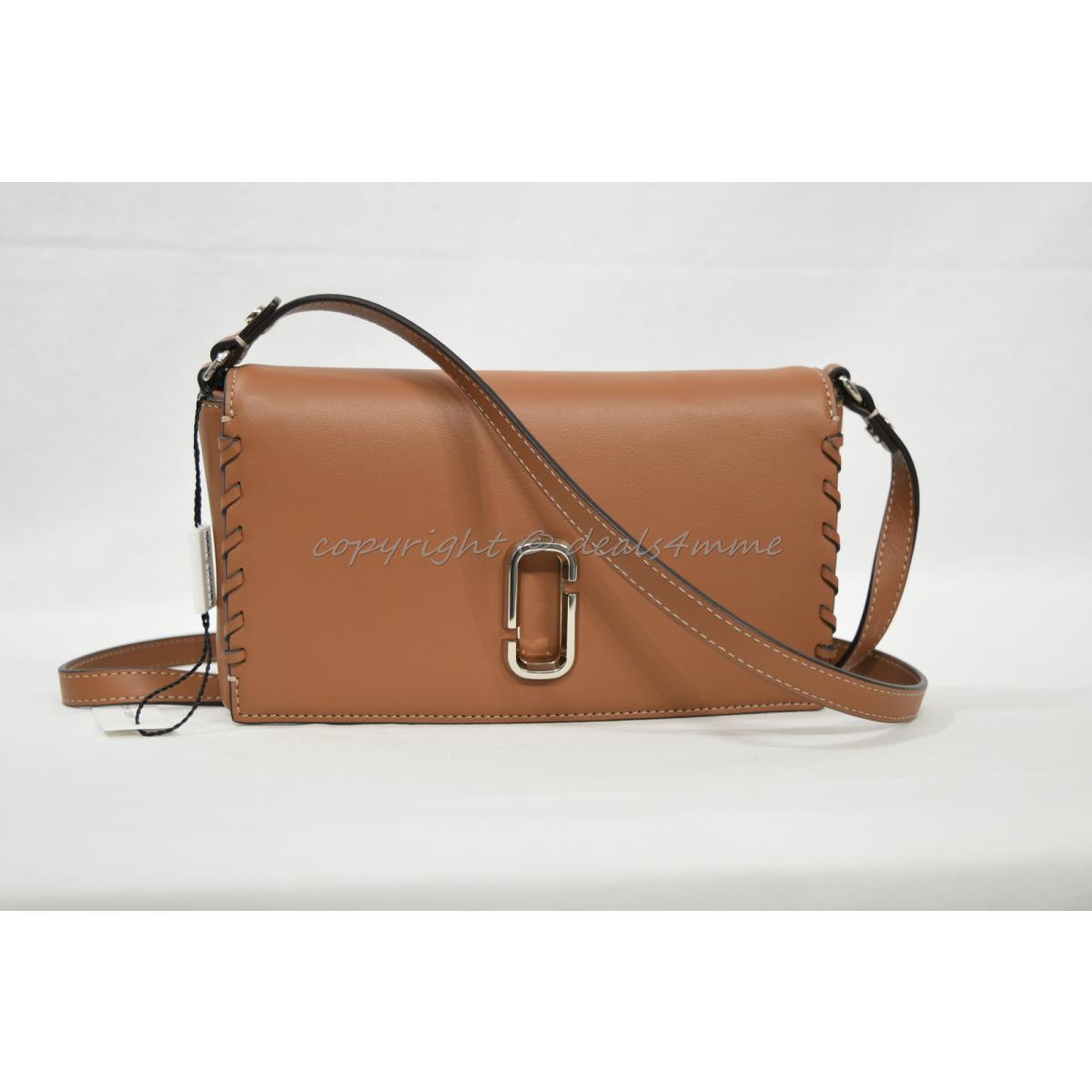 Marc By Marc Jacobs M0010237 Noho Leather Small Shoulder Bag in Caramel Cafe