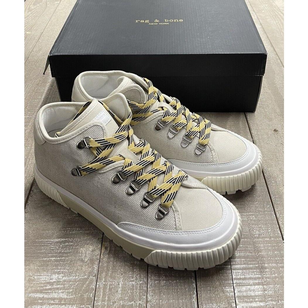 Rag Bone RB Army Hiker Low In Ecru Size: 39 US 9